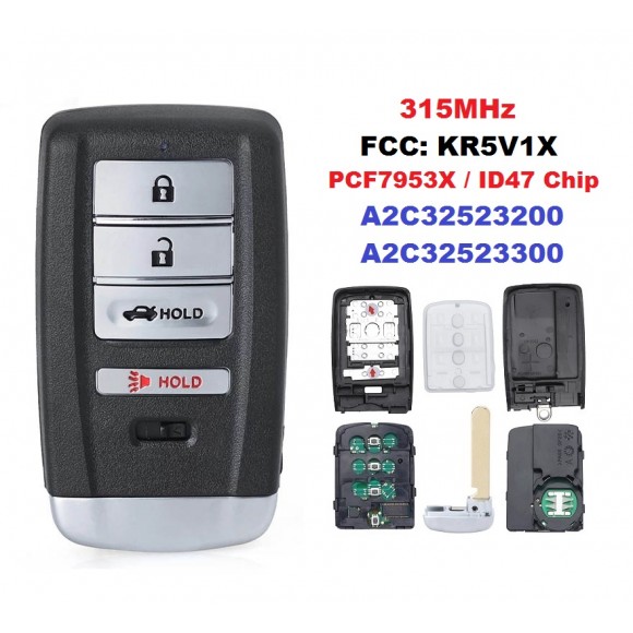 Acura Автоключ з Remote RK02