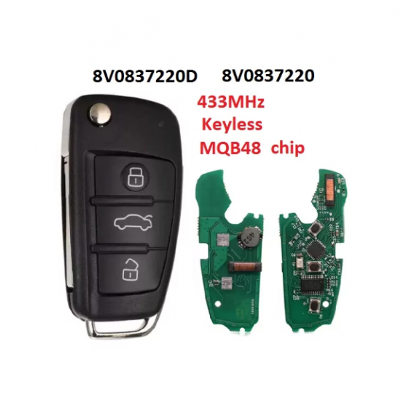 Audi Автоключ з Remote RK07A