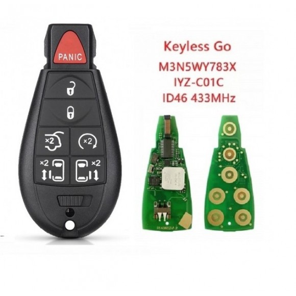 Chrysler Автоключ з Remote RK25