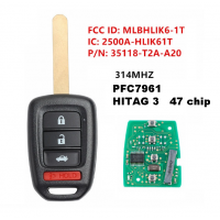 Honda Автоключ з Remote RK08