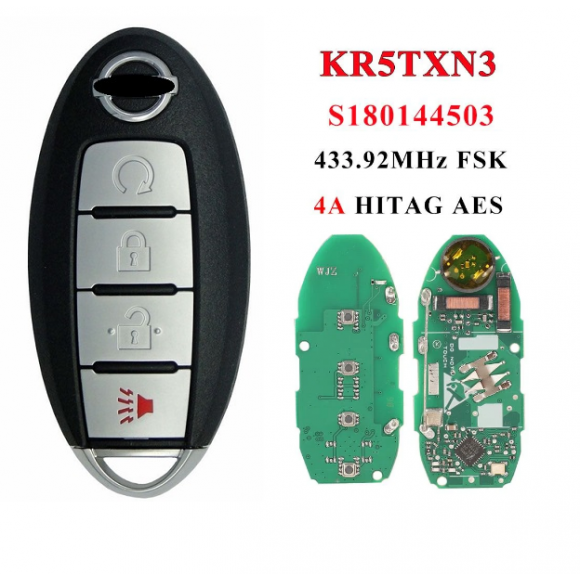 Nissan Автоключ з Remote RK34