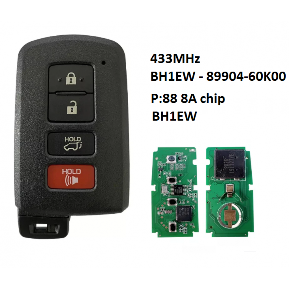 Toyota Автоключ з Remote RK33