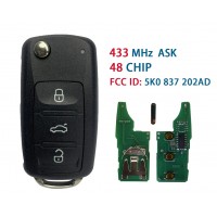 Volkswagen Автоключ з Remote RK02B