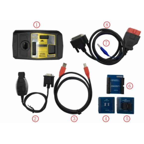 Програматор автоключів Xhorse VVDI MB BGA Tool PD13